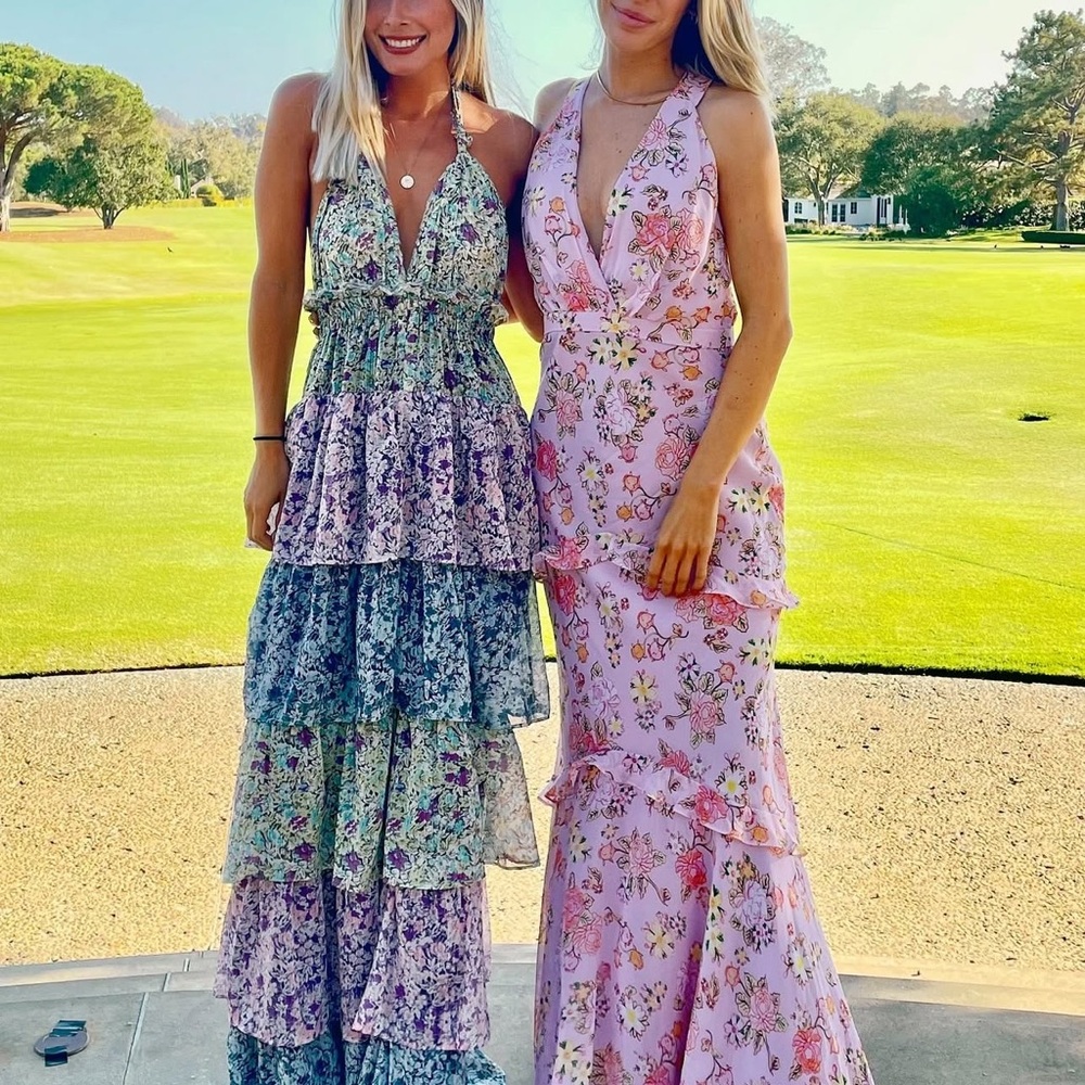 Vici Multicolor Floral Maxi Dress - Picture 3 of 3